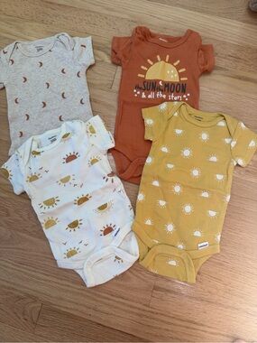Gerber 0-3 Onesies